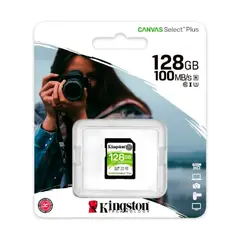 KINGSTON - Tarjeta Sdhc Canvas Select Plus 128 GB