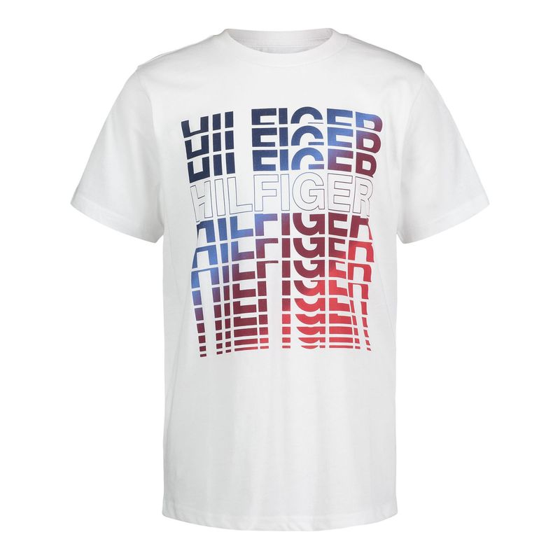 TOMMY HILFIGER - Polera Movie Logo Blanco Tommy Hilfiger