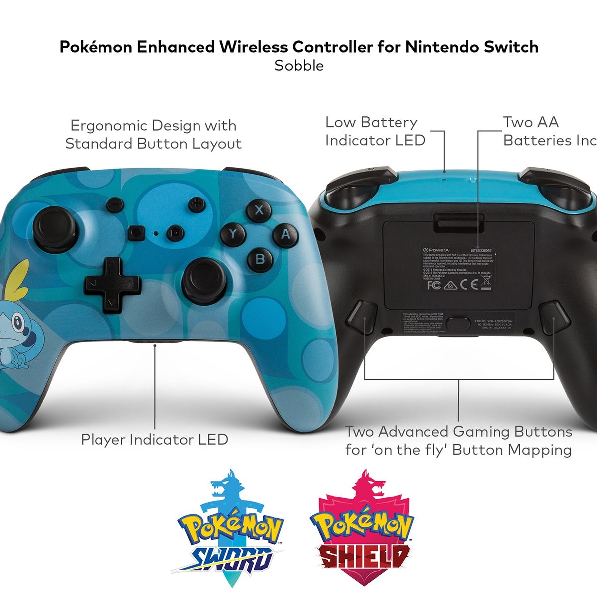 POWER A - Control Power A Sobble Wireless - Nintendo Switch - Mundojuegos