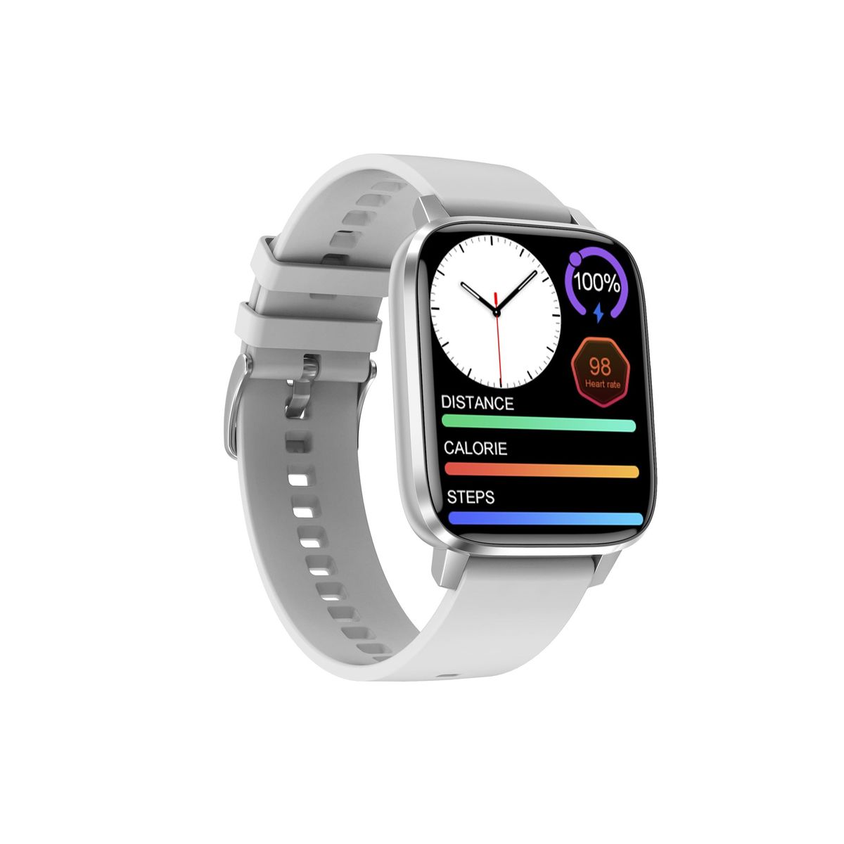DTNO1 - Smartwatch NO1 DTX MAX Reloj Inteligente Bluetooth IP68 Silver