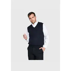 JAYSON - Sweater Cuello V Sin Manga Hombre