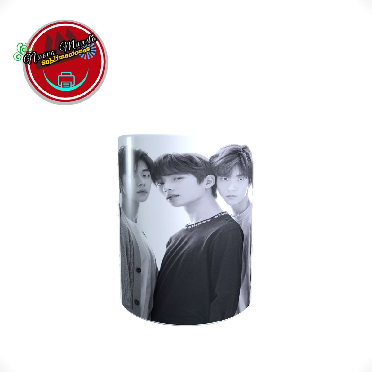 GENERICO - Taza Blanca De Txt - K-pop