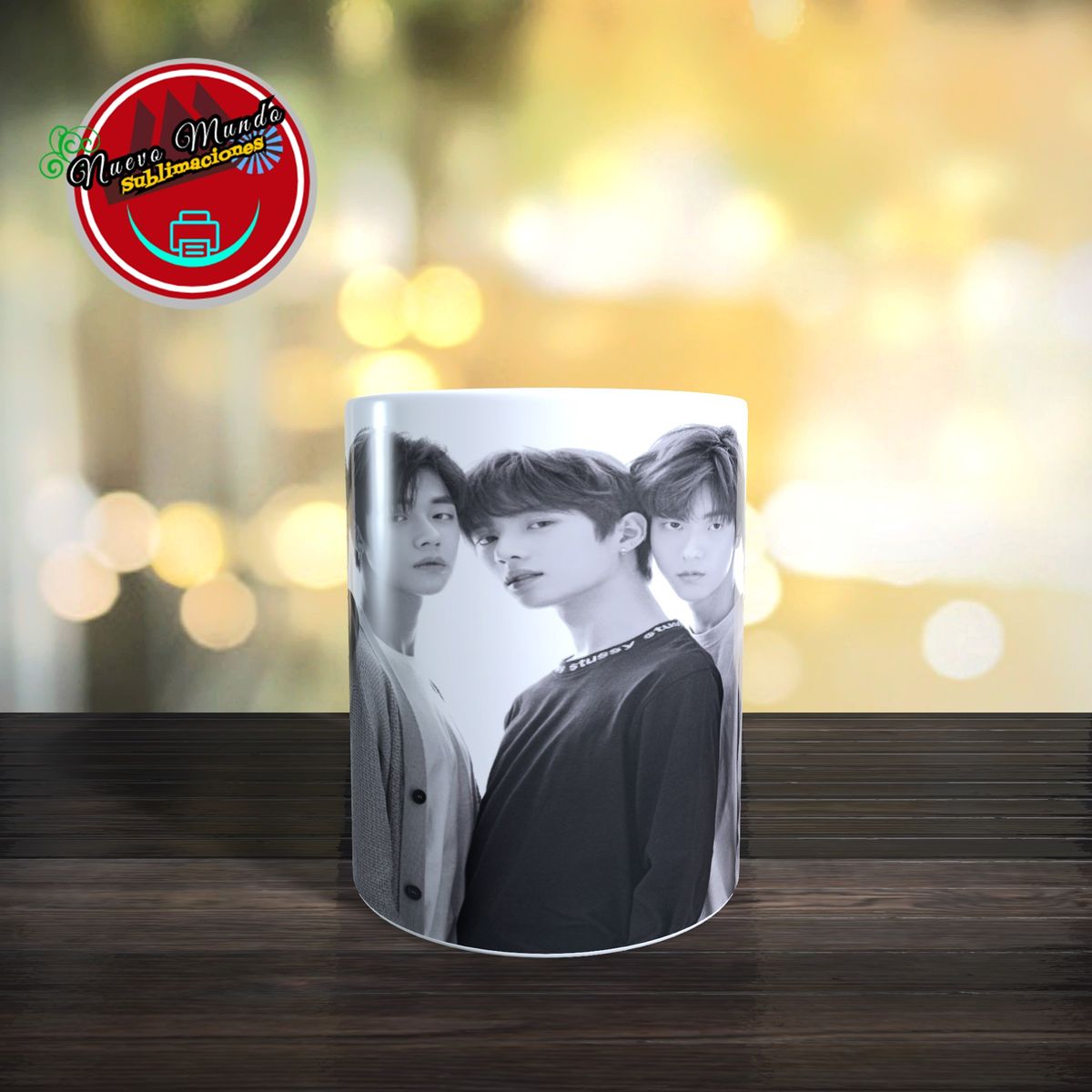 GENERICO - Taza Blanca De Txt - K-pop