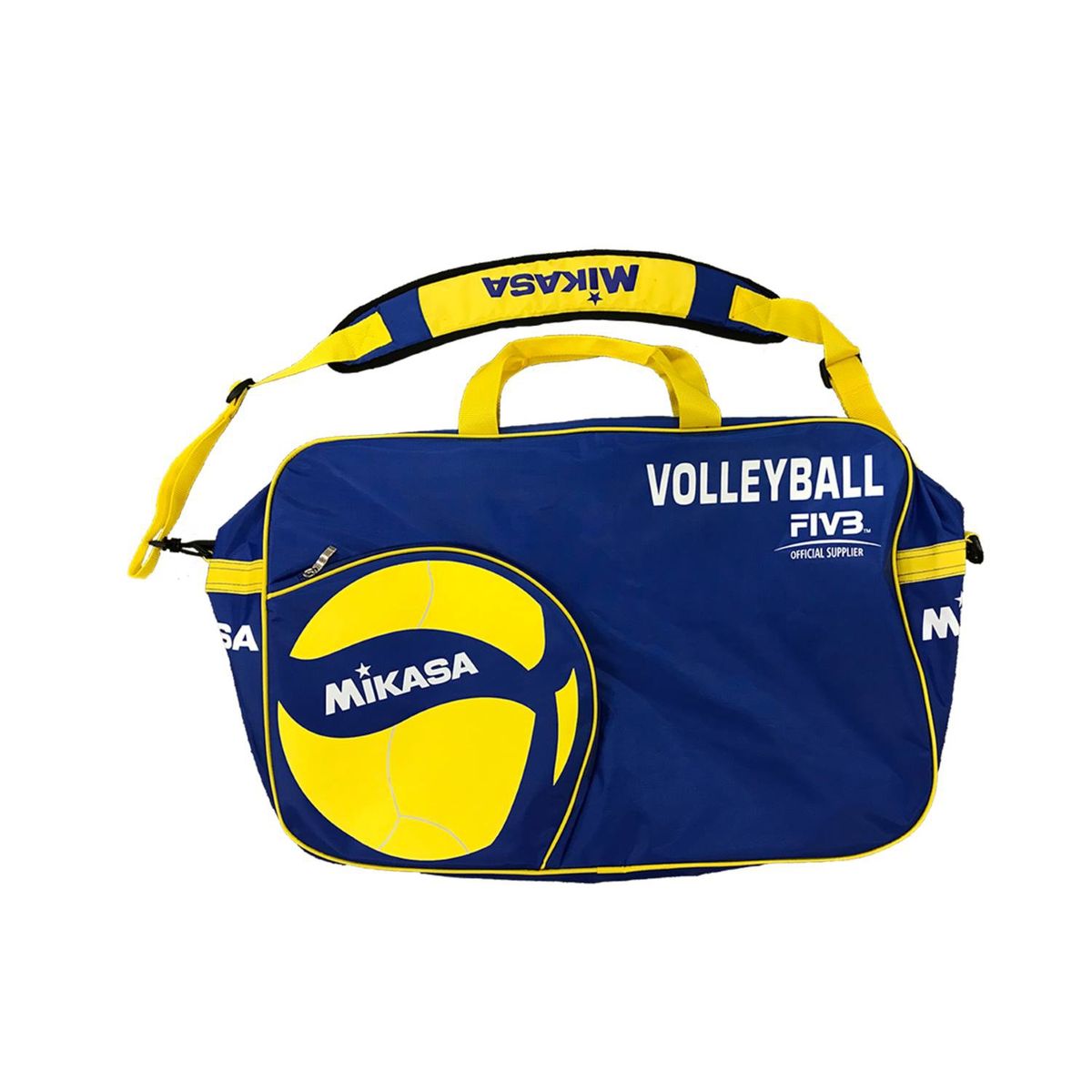 MIKASA - BOLSO MIKASA AZUL AMARILLO 6 BALONES VOLLEY V200W