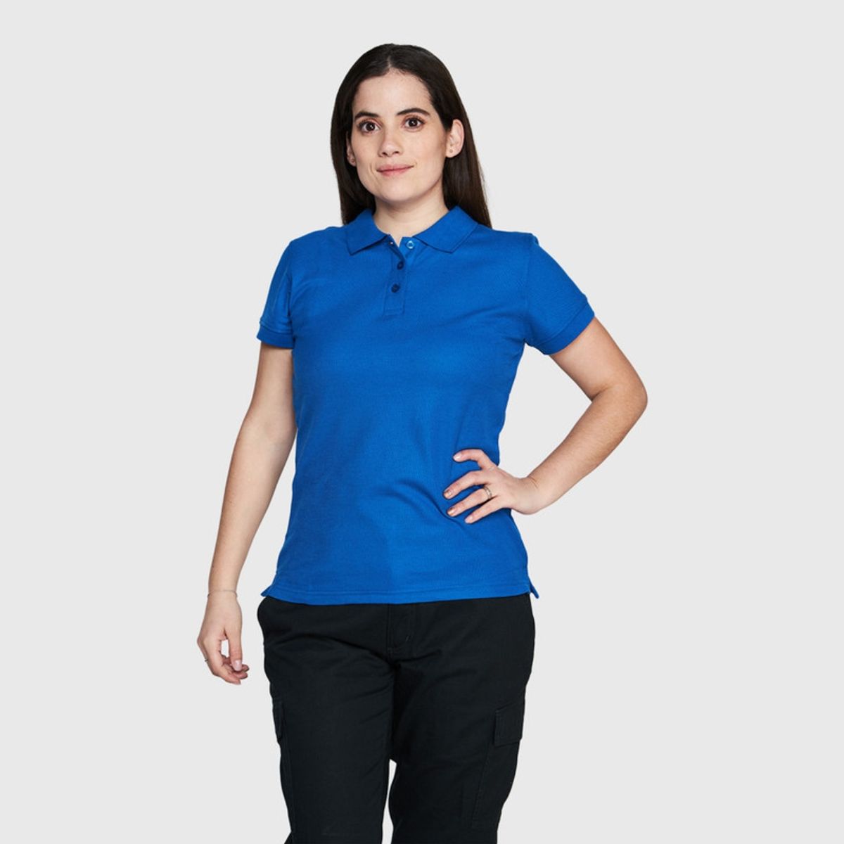 JAYSON - Polera Piqué TC 65/35 M/C Mujer