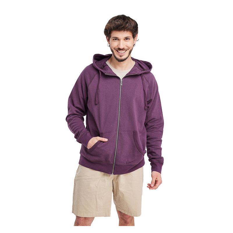 PANAMA JACK - Polerón Hood Bilbao Berenjena Panama Jack.