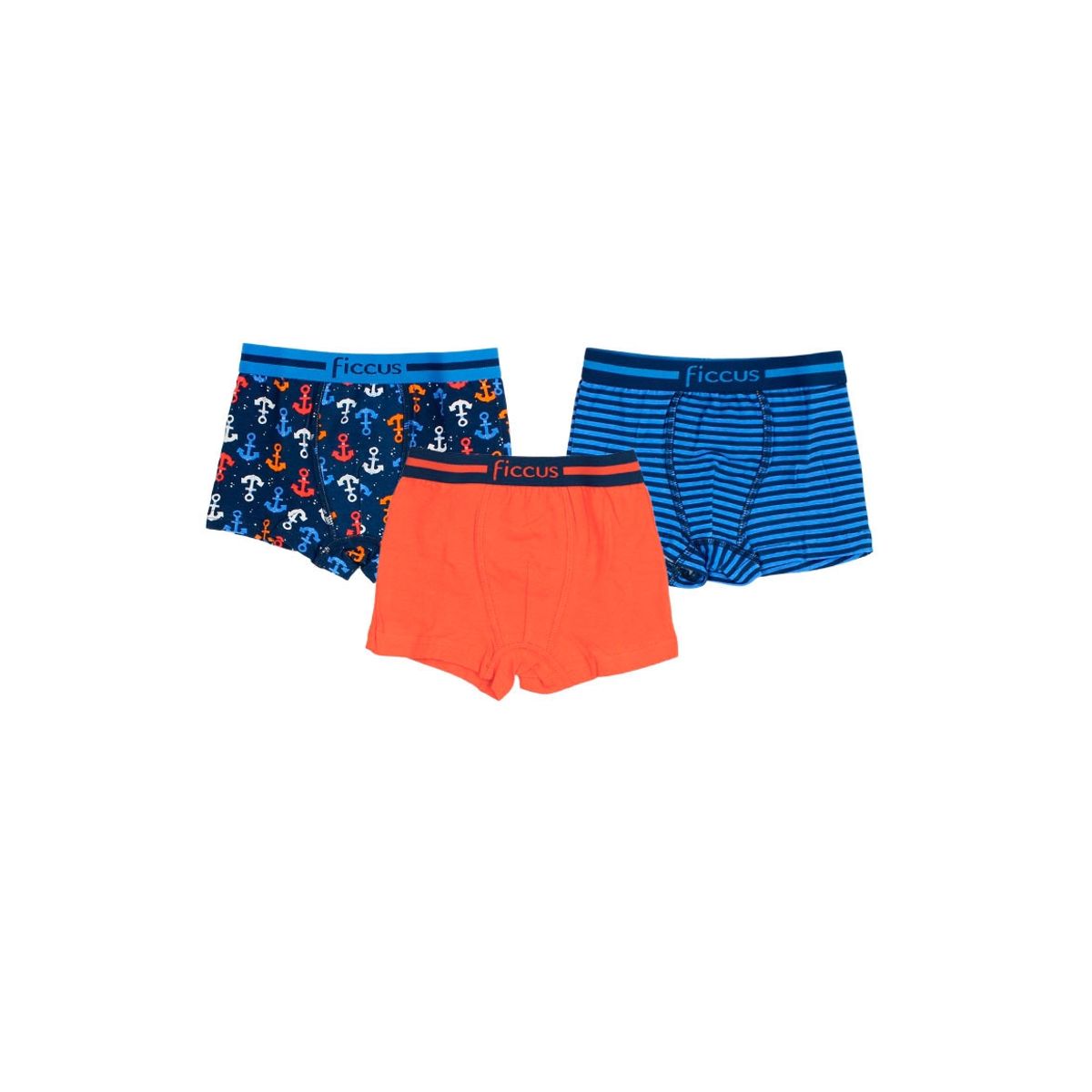 FICCUS - Pack Triple Boxers Kids Niño 2310641.