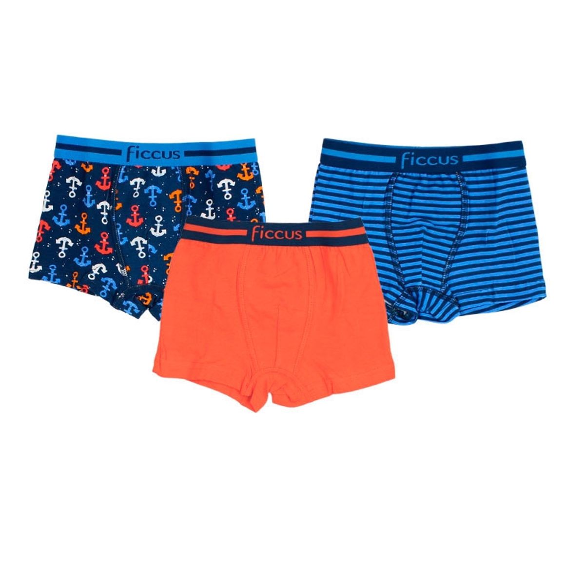 FICCUS - Pack Triple Boxers Kids Niño 2310641.