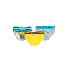 FICCUS - Pack Triple Slip Kids Niño 2310642.