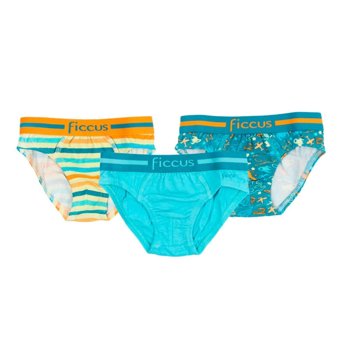 FICCUS - Pack Triple Slip Kids Niño 2310643.