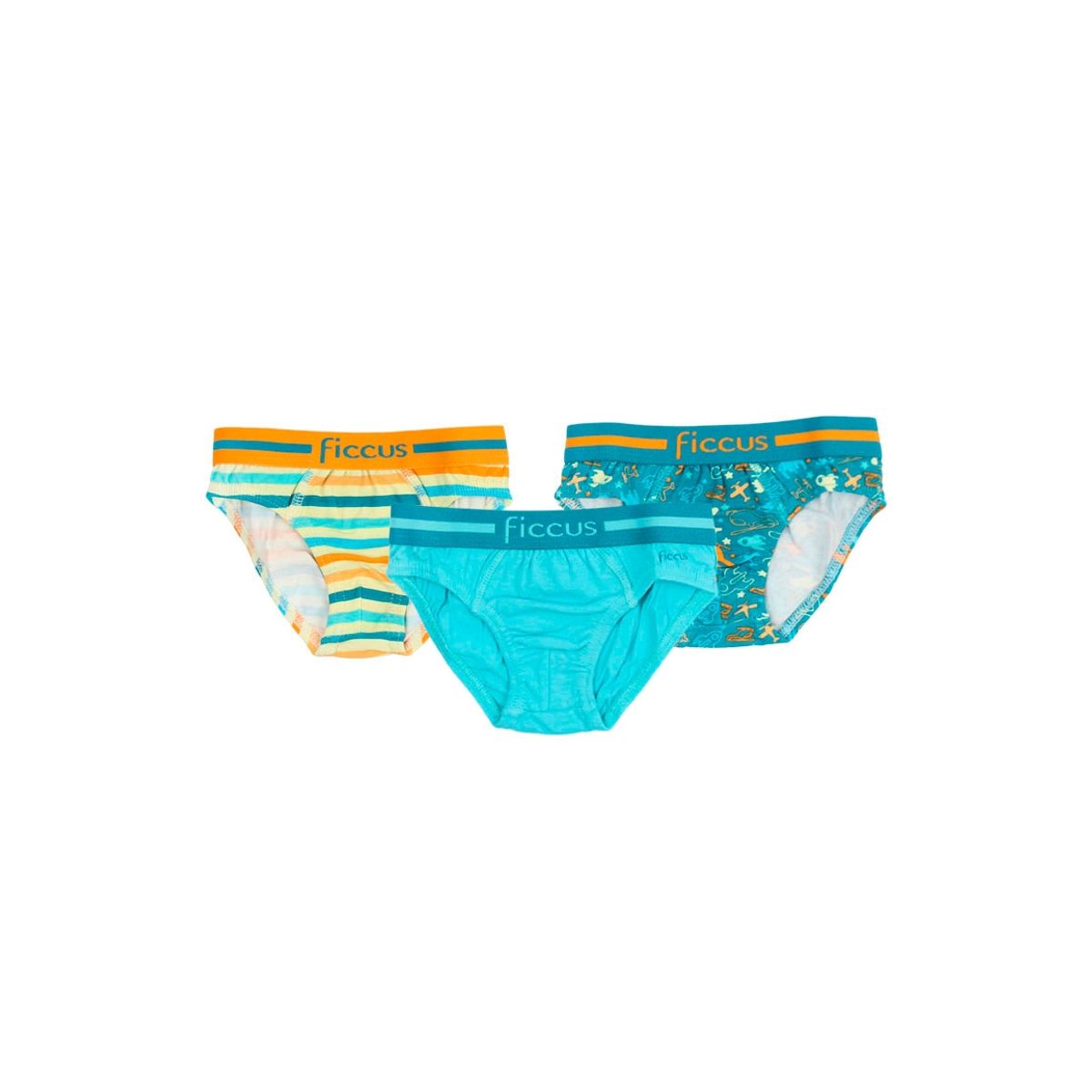 FICCUS - Pack Triple Slip Kids Niño 2310643.