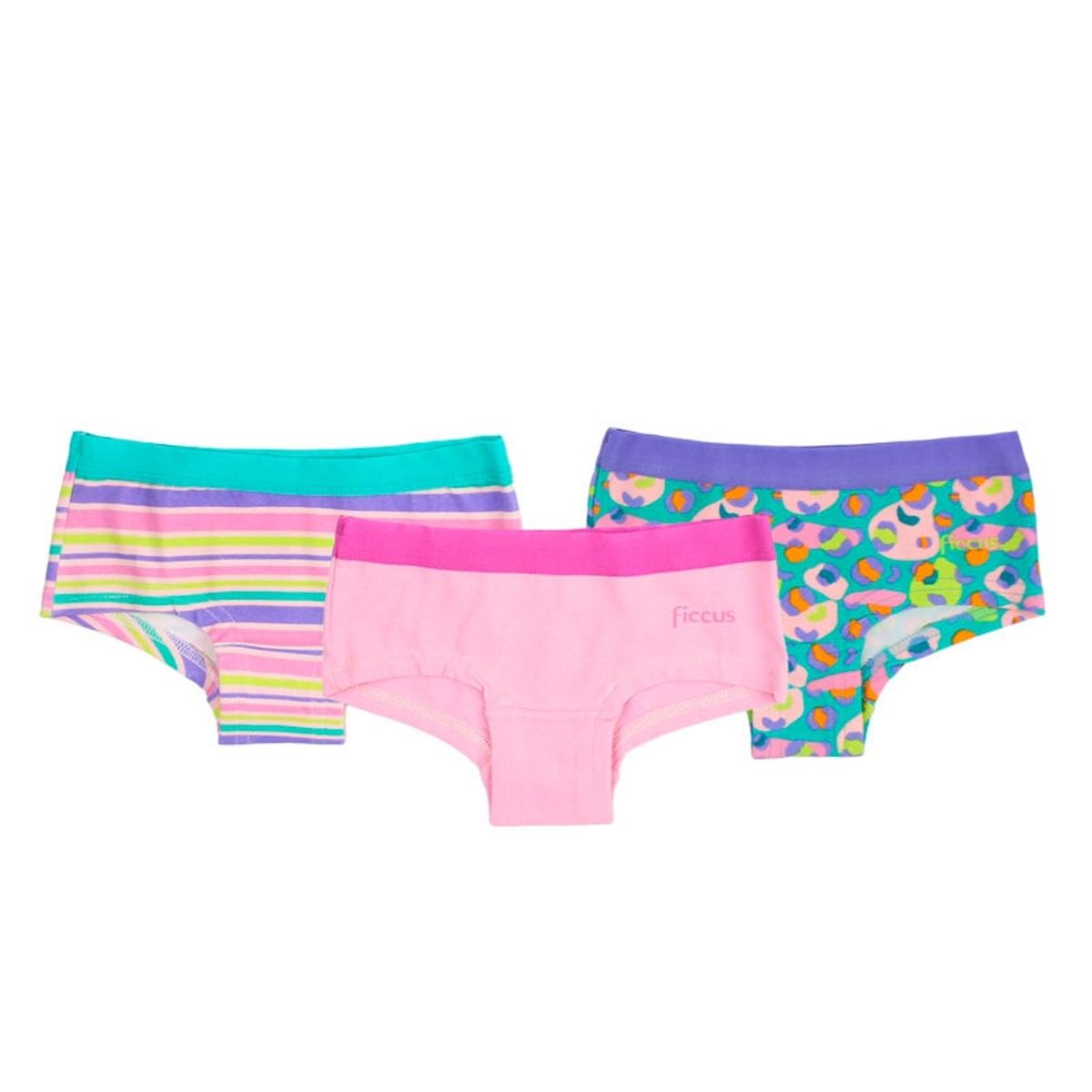FICCUS - Pack Triple Pantaleta Kids Niña  2310646..