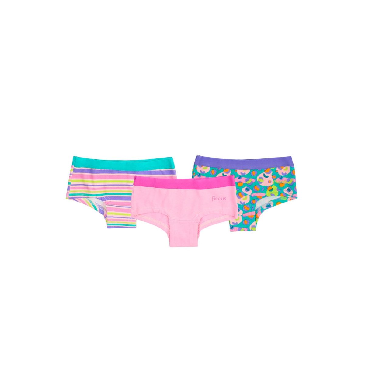 FICCUS - Pack Triple Pantaleta Kids Niña  2310646..