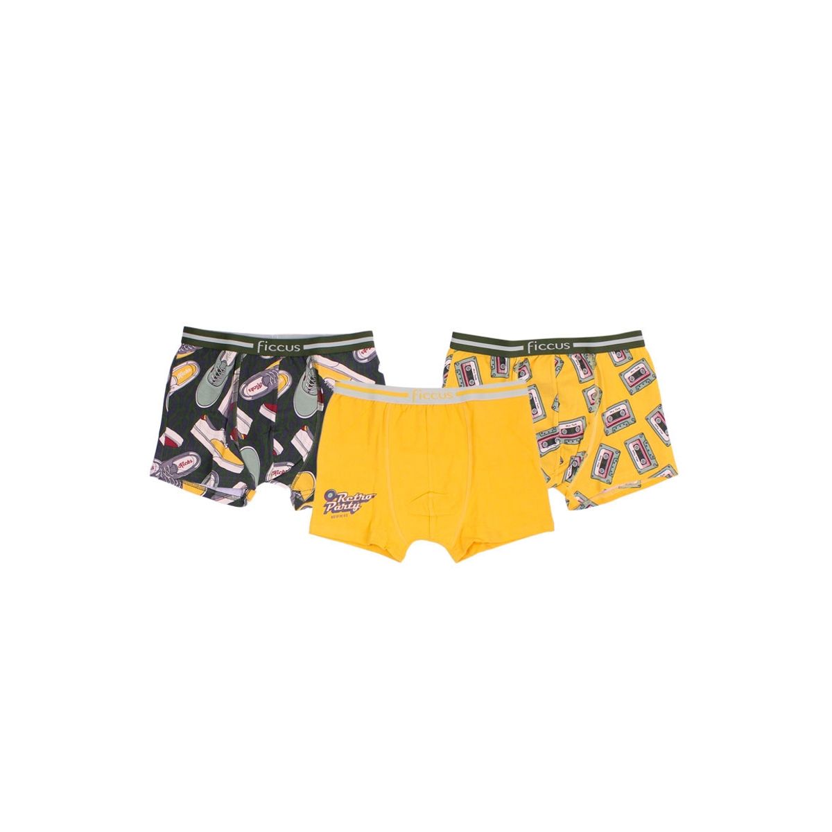 FICCUS - Pack Triple Boxers Teens Niño 2310655.