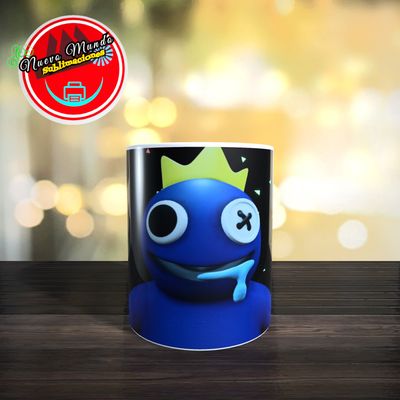 Imagen 2 del producto Taza Blanca De Rainbow Friends - Blue