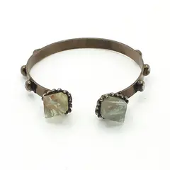 VEINTISEIS VEINTE - PULSERA FLUORITA PLATA / JOYAS 2620