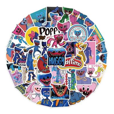 Imagen 2 del producto 50 Stickers De Poppy Playtime - Etiquetas Autoadhesivas