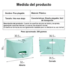 DEFENSOR FOREVER - Piso Plegable Para Camping