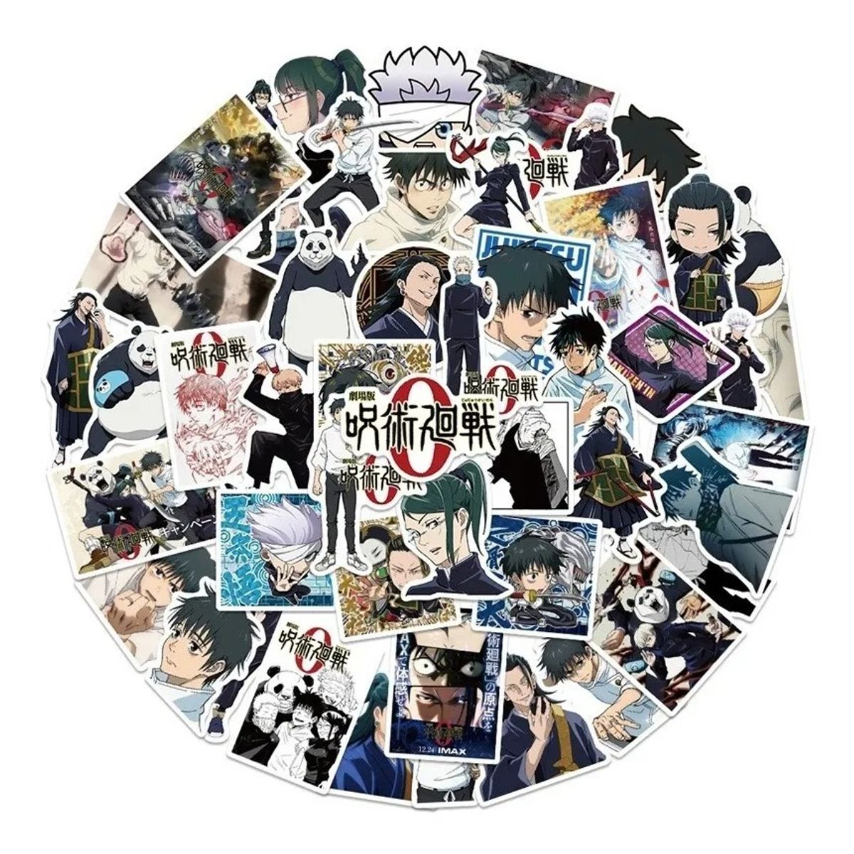 GARSIL - 50 Stickers De Jujutsu Kaisen - Etiquetas Autoadhesivas