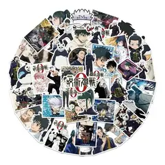GARSIL - 50 Stickers De Jujutsu Kaisen - Etiquetas Autoadhesivas