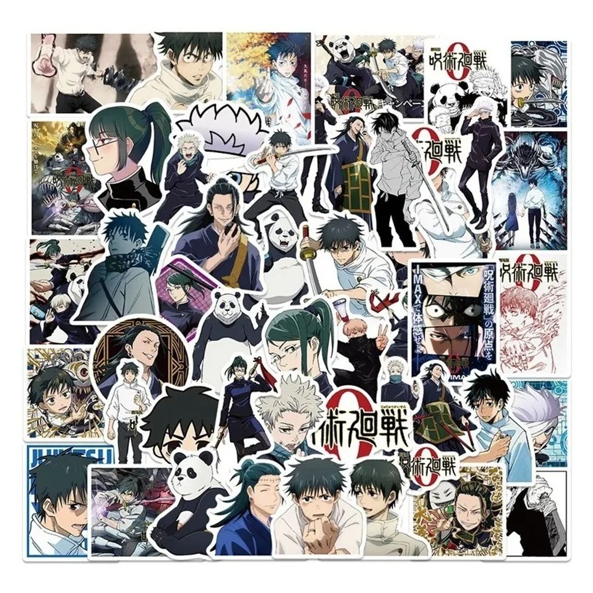 GARSIL - 50 Stickers De Jujutsu Kaisen - Etiquetas Autoadhesivas