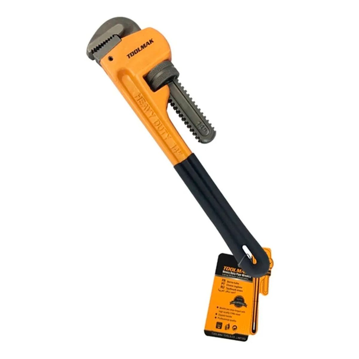 GENERICO - Llave Inglesa Stillson 14 Pulgadas Toolmak Tmk19146