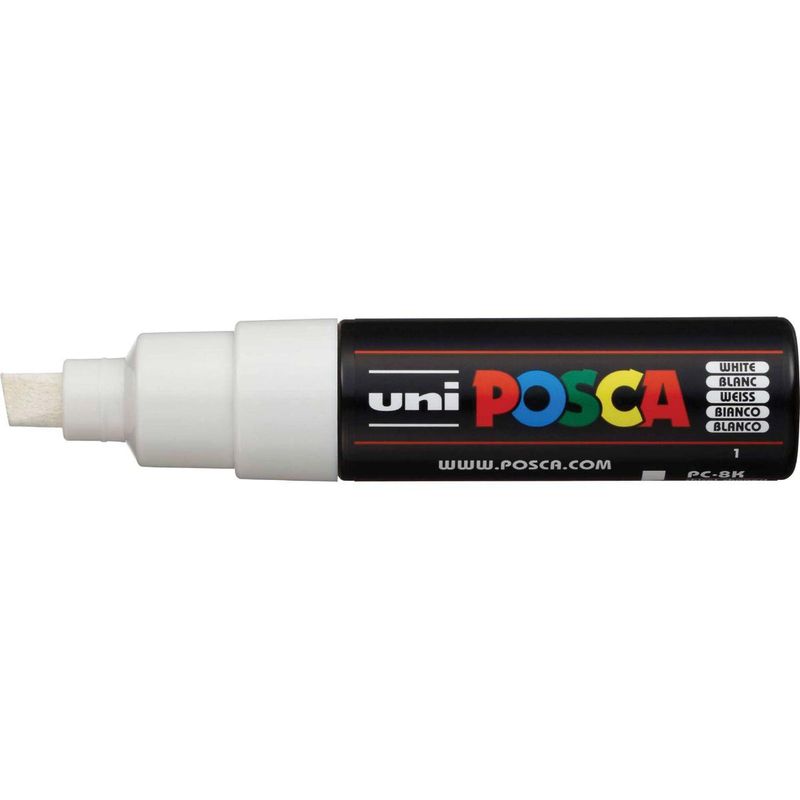 MALCREADO31109 - Marcador Acrilico Posca PC-8K Blanco