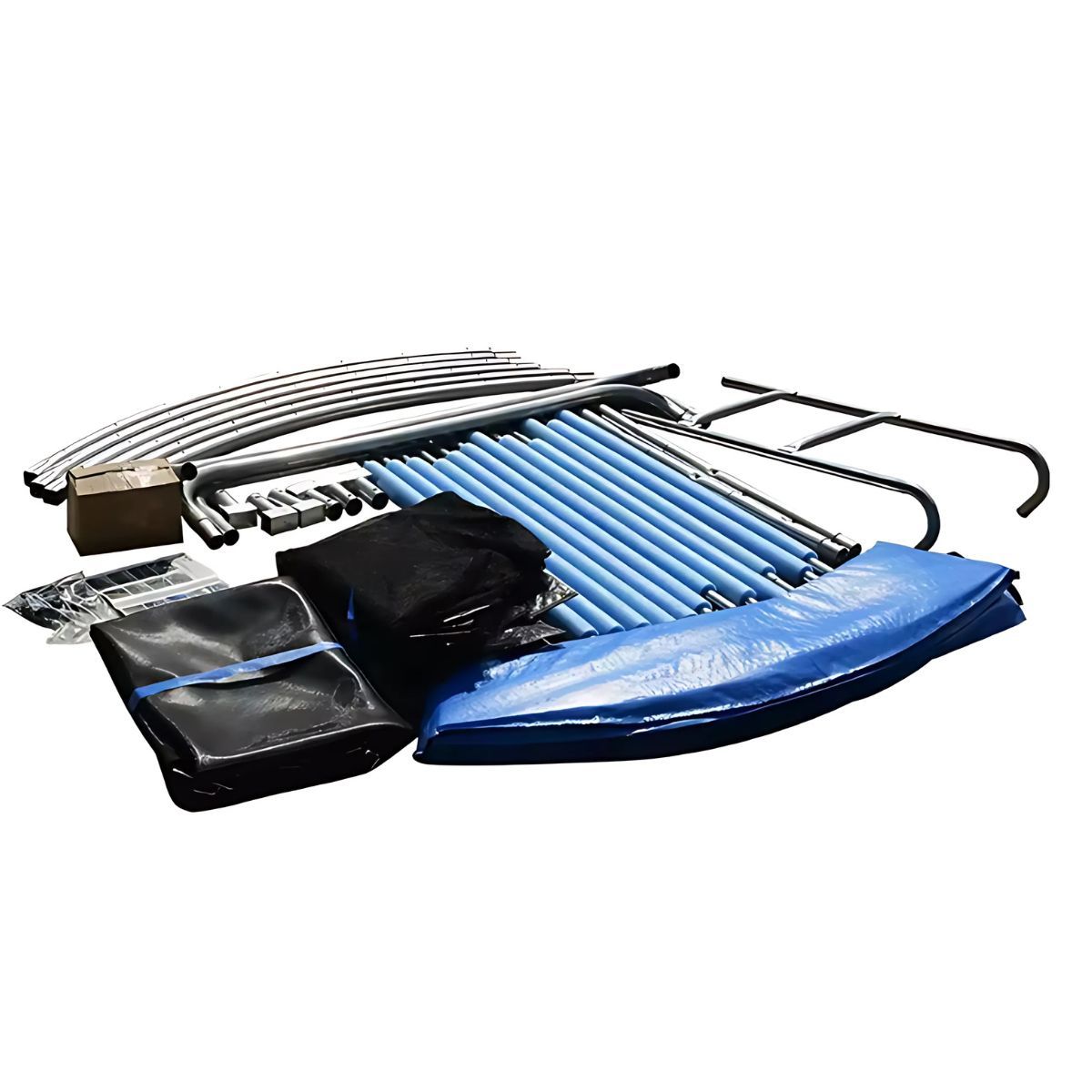 TODODESCUENTO - Cama Elástica 1,83mts 6 Pies, Malla Protectora Y Escalera