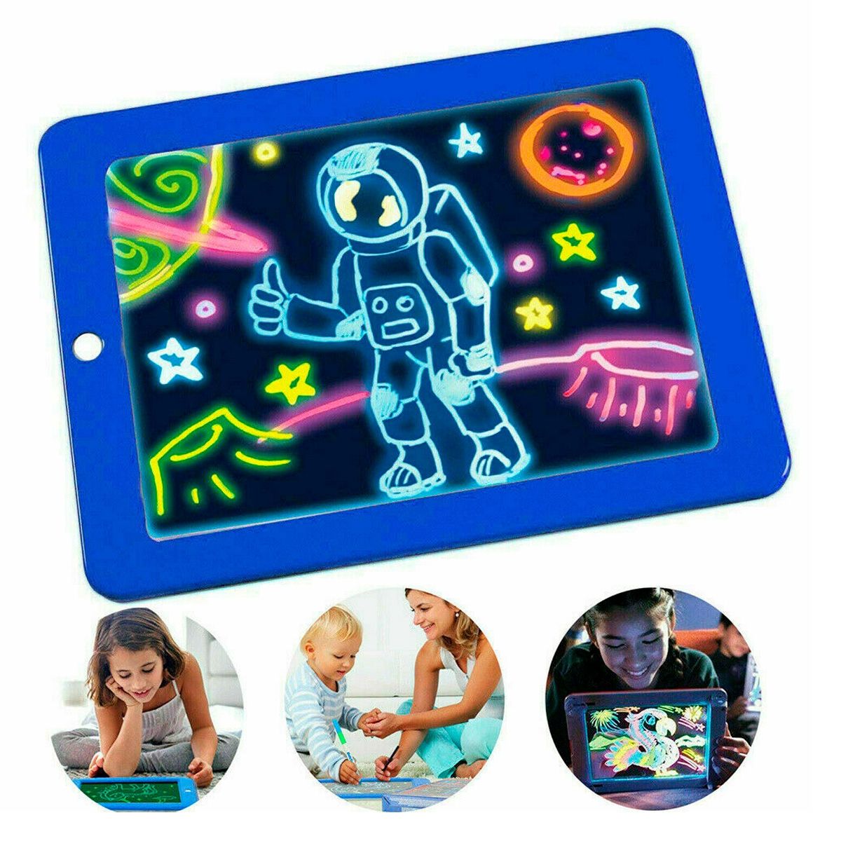 GENERICO - Pizarra Mágica Tablet Dibujo Lcd Dibujo