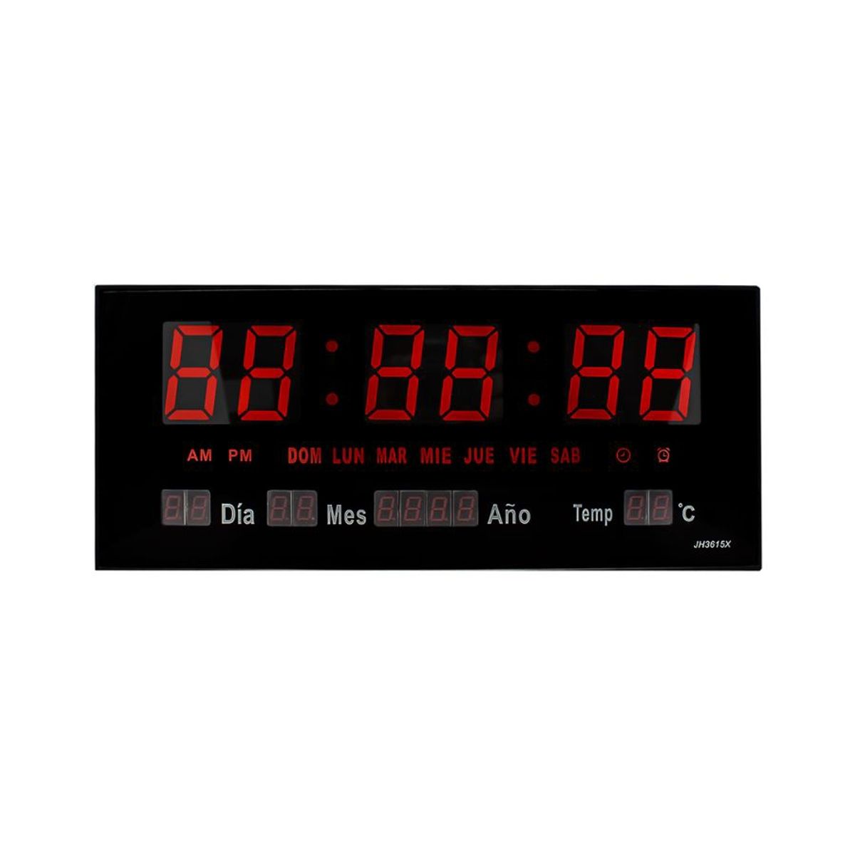 GENERICO - Calendario Led Digital Reloj de Pared