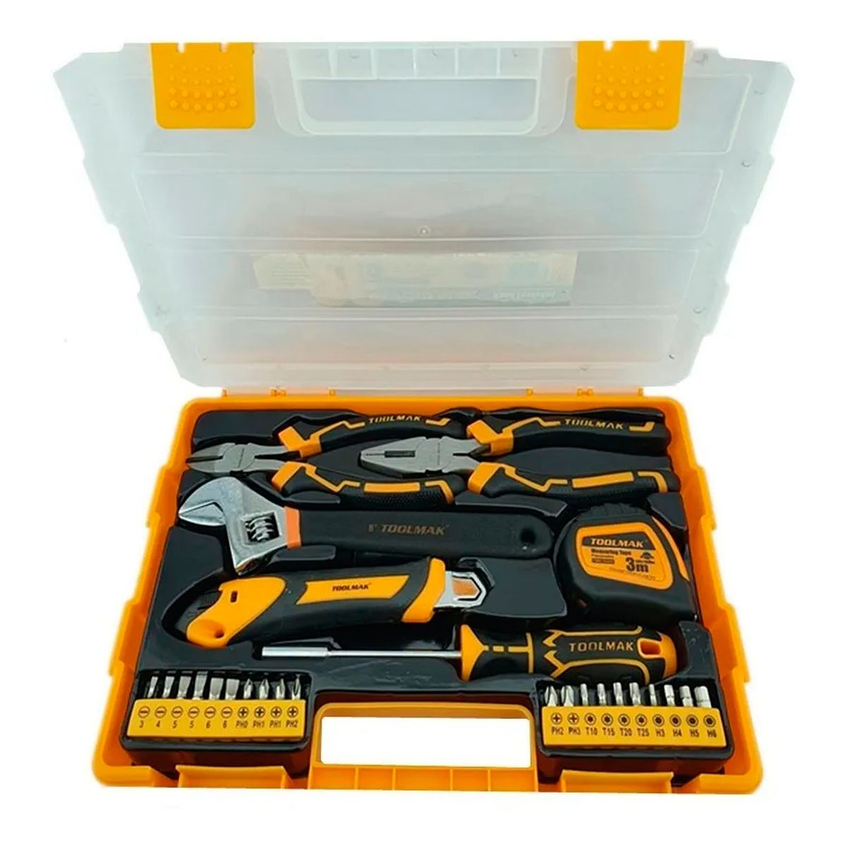 GENERICO - Set Kit Juego De Herramientas Manuales 26 Piezas Toolmak