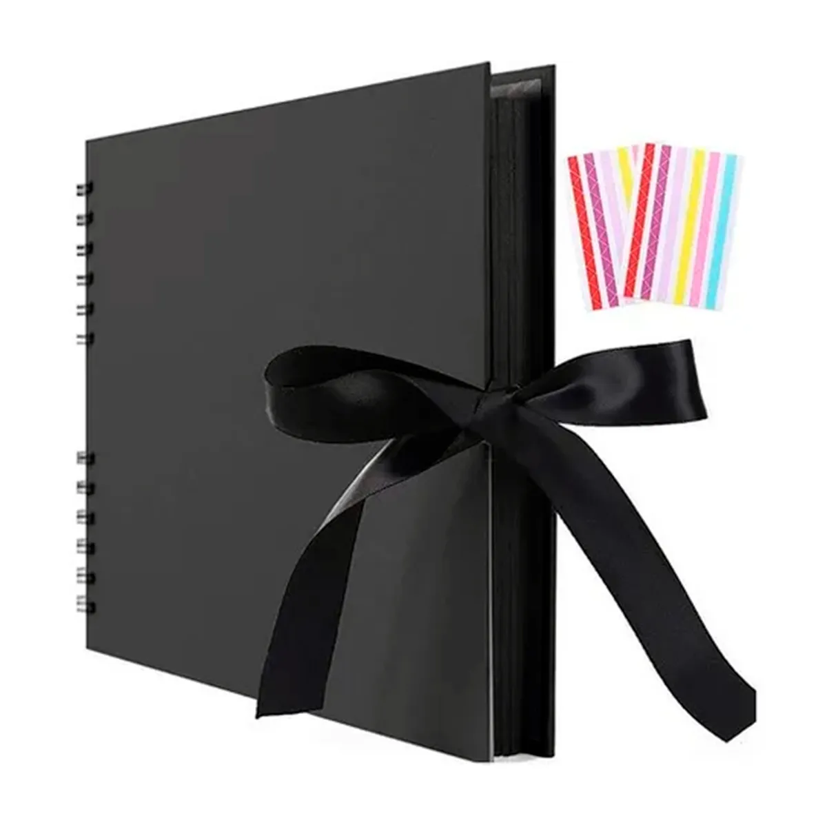 GENERICO - Álbum De Fotos Y Cartas De 80 Páginas Color Negro