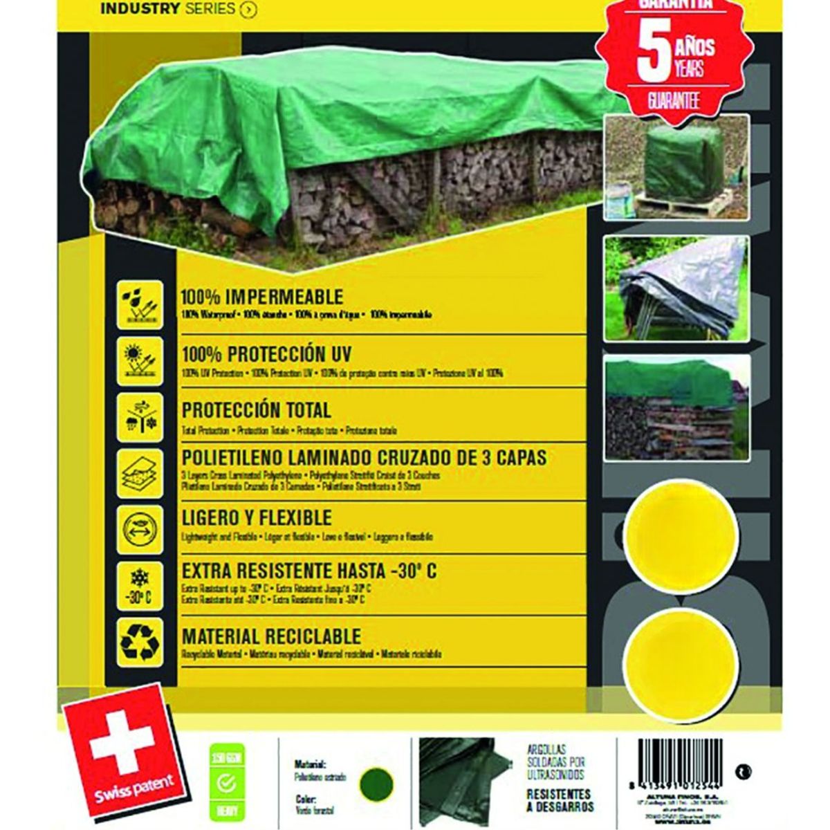 BIKAIN - LONA PROTECTORA UNIVERSAL 8X12 METROS