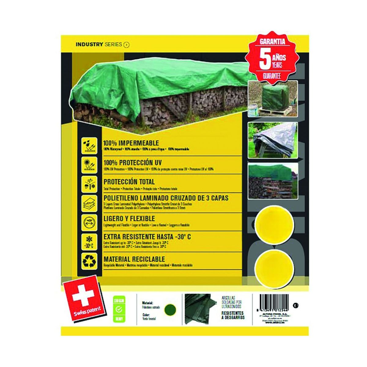 BIKAIN - LONA PROTECTORA UNIVERSAL 8X12 METROS