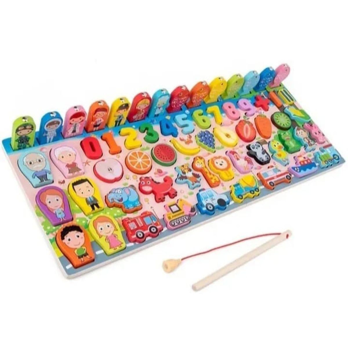 TOP TOYS - Tabla de encaje madera aprendizaje juego niños multicolor