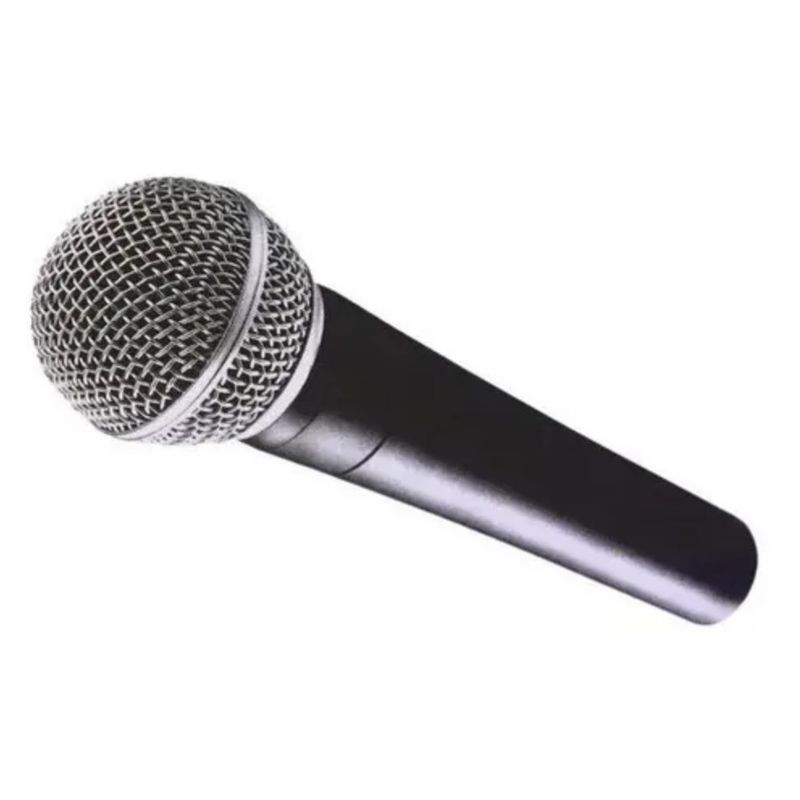 GENERICO - Micrófono Dinámico Profesional Alámbrico Canto Karaoke Audio