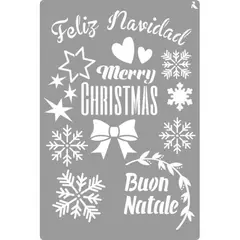 LA PAJARITA - Stencil Buon Natale 20x30