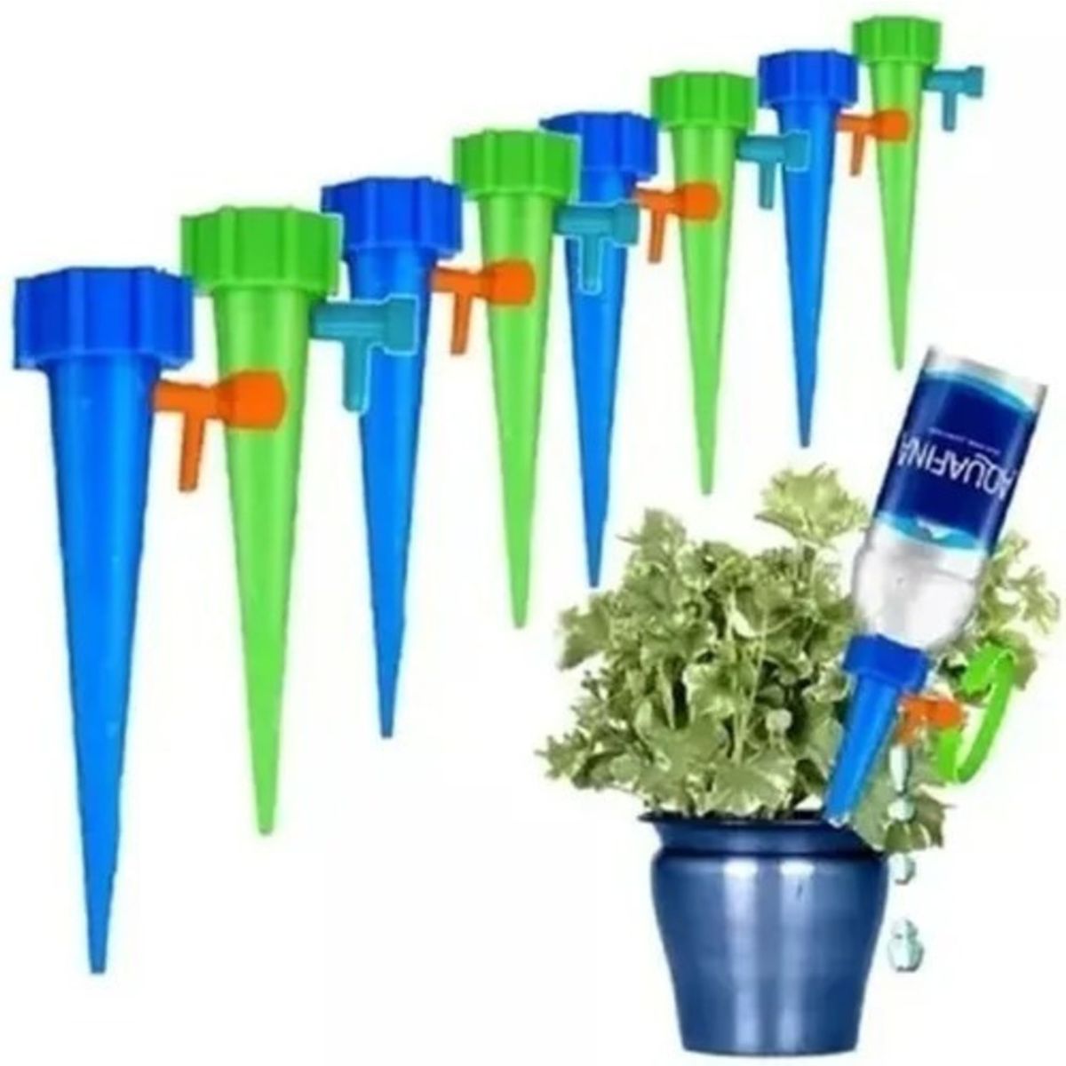 GENERICO - 24 X Estacas Riego Por Goteo Cultivo Plantas