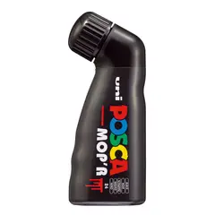 UNI POSCA - Marcador Posca Mop'r Punta Redonda Xxl De 3 A 19mm NEGRO
