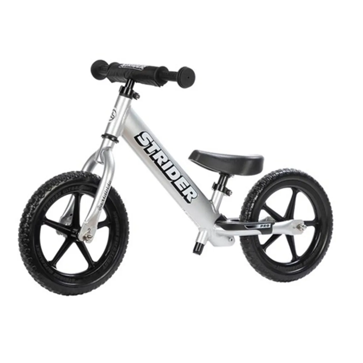 STRIDER - Strider Bicicleta Balance 12 Pro Silver