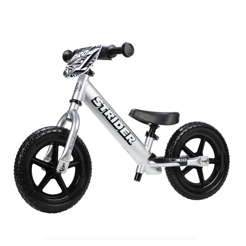 STRIDER - Strider Bicicleta Balance 12 Pro Silver