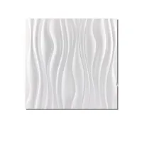 Lamina 4D Panel Autoadhesivas 50x50 Cielo o Muralla Ondas