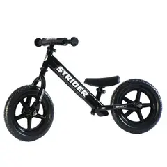 STRIDER - Bicicleta de Balance 12 Sport Negro