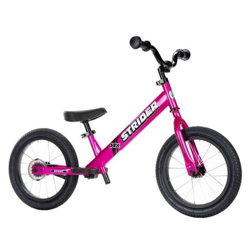 STRIDER - Bicicleta de Balance Strider 14x Fucsia