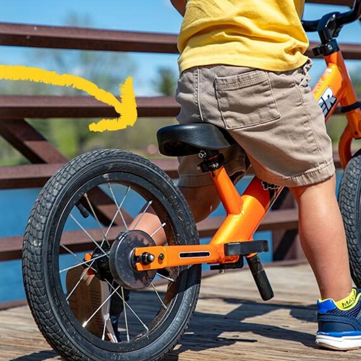 STRIDER - Bicicleta de Balance Strider 14x Classic Naranja