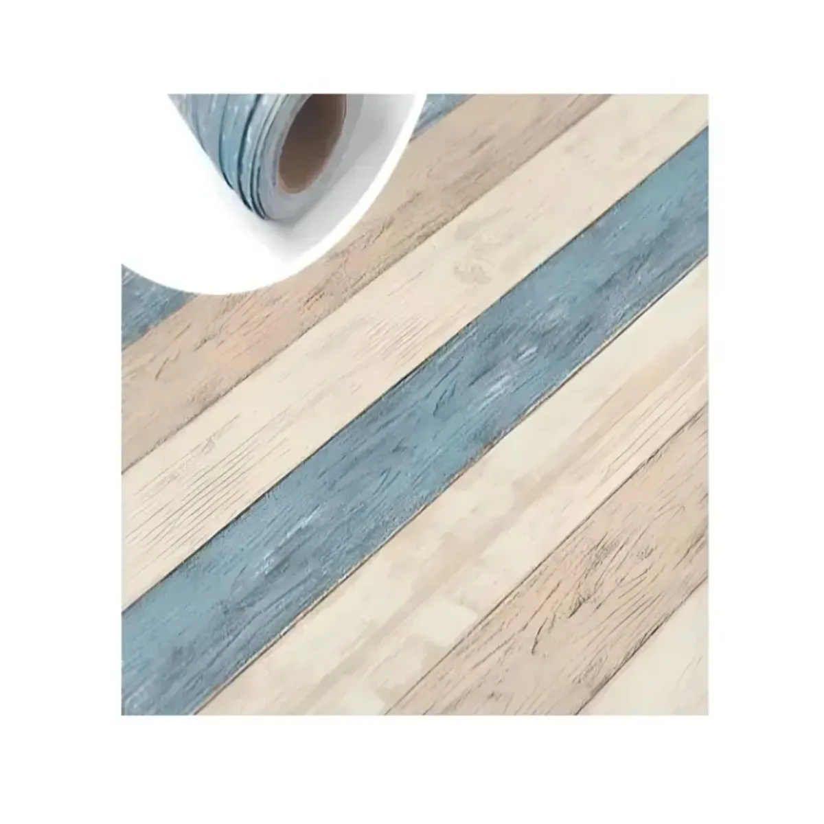 GENERICO - Papel Mural Autoadhesivo Rollo 10mt X 60cm Madera Varios tonos.