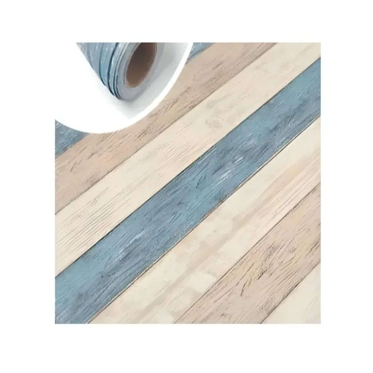 GENERICO - Papel Mural Autoadhesivo Rollo 10mt X 60cm Madera Varios tonos.