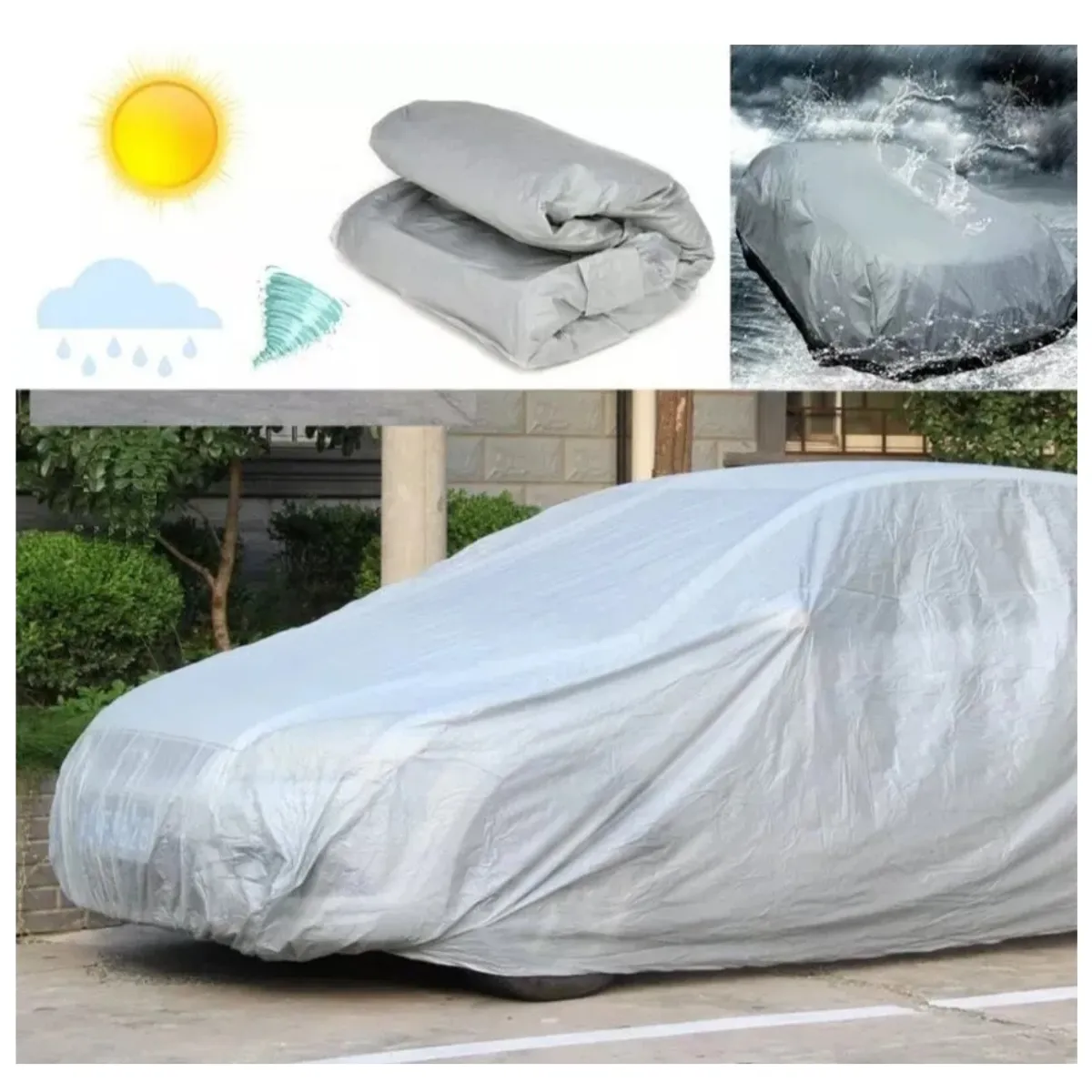 GENERICO - funda o carpa para autos y camionetas SUV XL