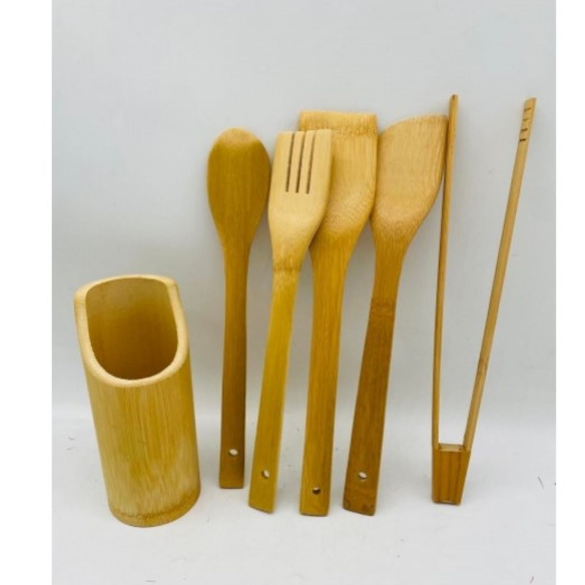 GENERICO - Set De Cubiertos Utensilios De Bambú