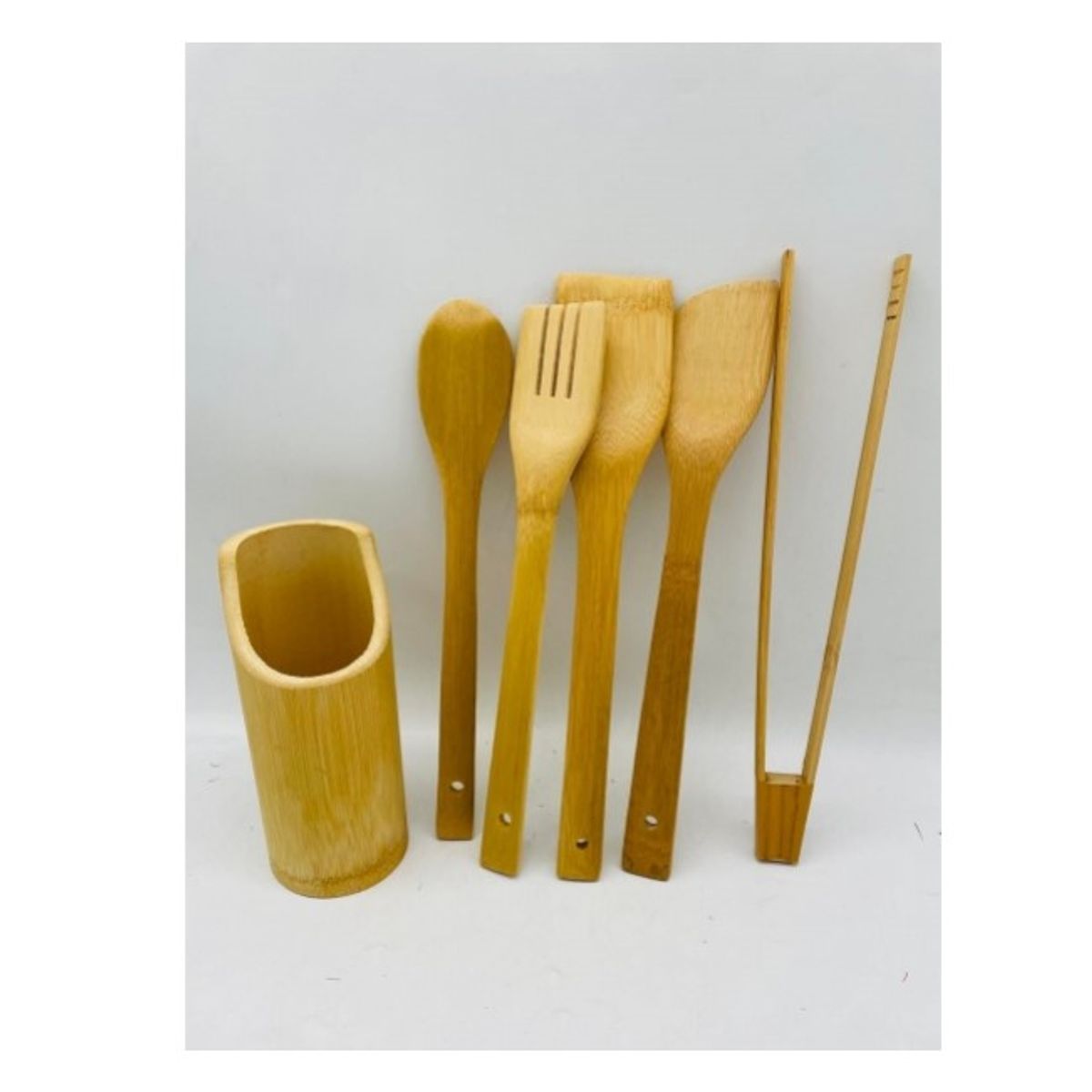 GENERICO - Set De Cubiertos Utensilios De Bambú